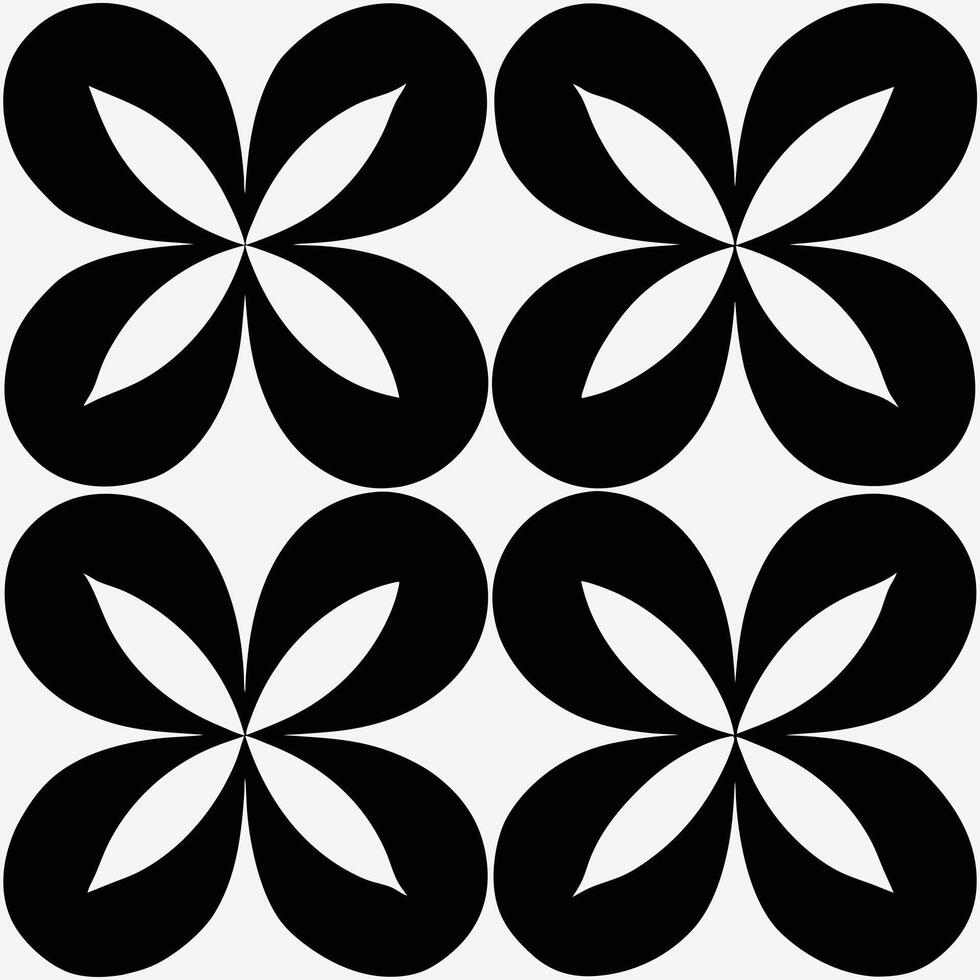 Pattern Flower's unique abstract icon formation illustration. vector