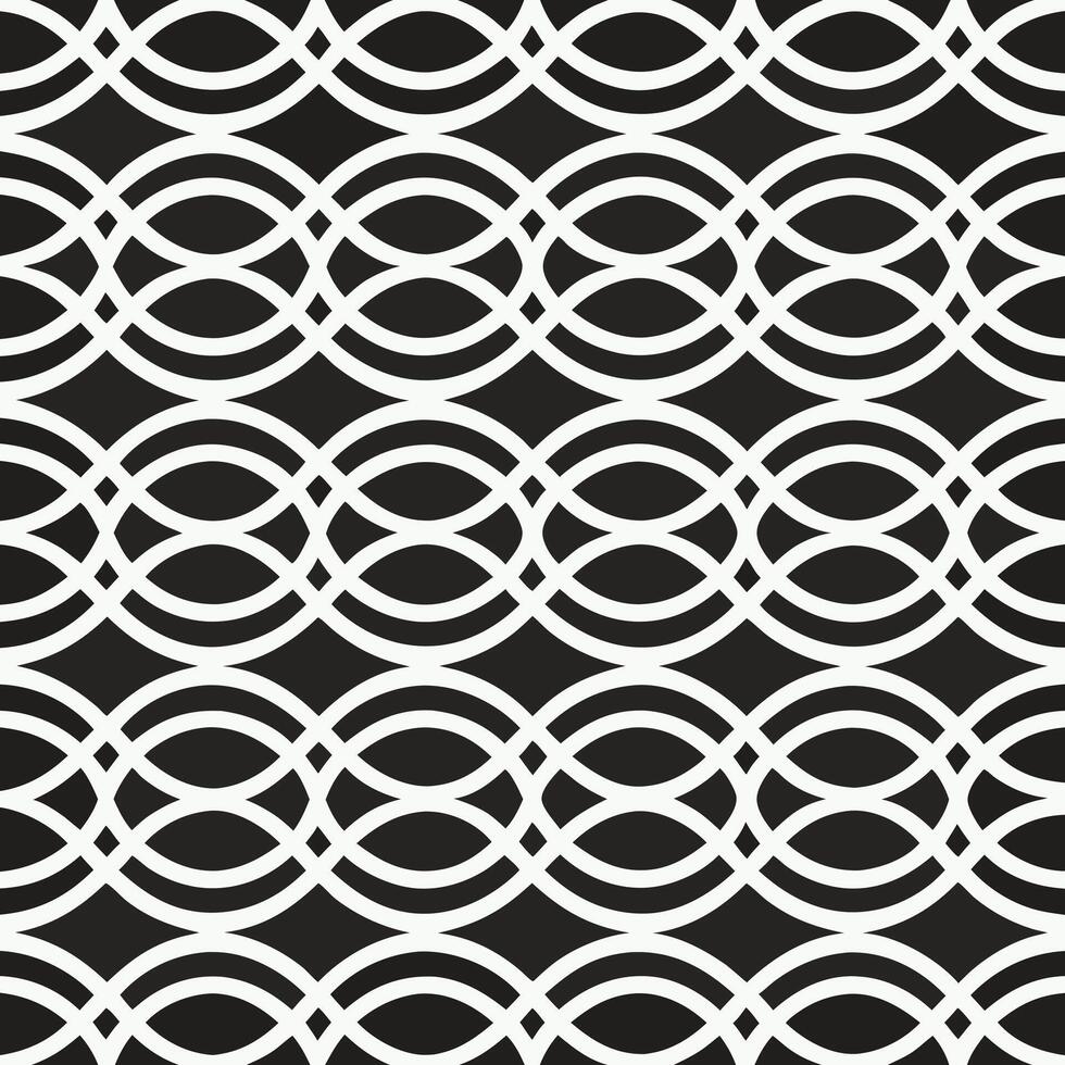 Pattern black and white unique abstract formation illustration stylish geometric artwork. vector