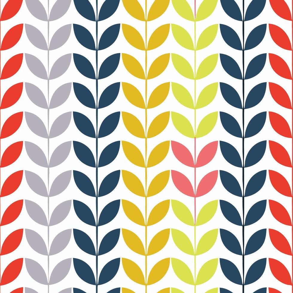 Minimalist Botanical Design Featuring White Leaves vector