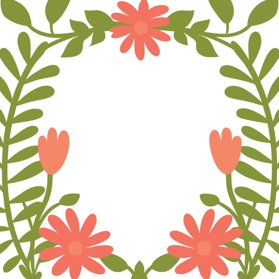 Stylish Black and White Flower Silhouettes Collection vector