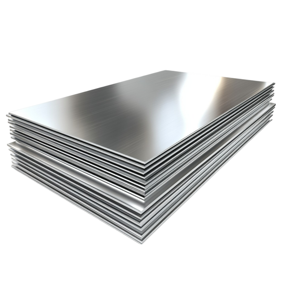 Stack of Aluminum Sheets png