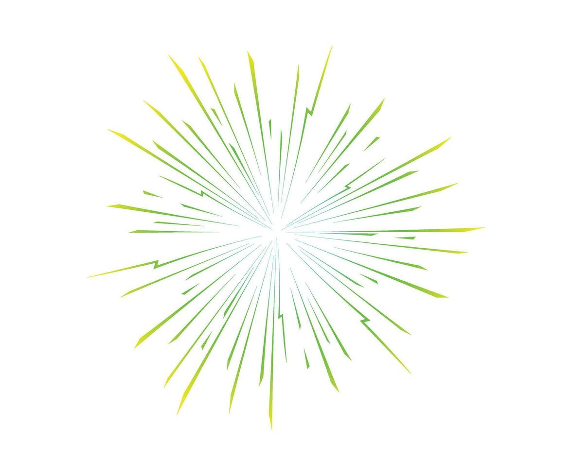 Colorful Starburst. Bomb gradient blast . Big explosion. Abstract comic book explosion flash Flash beam explosion flash glow. Anime. illustration . vector