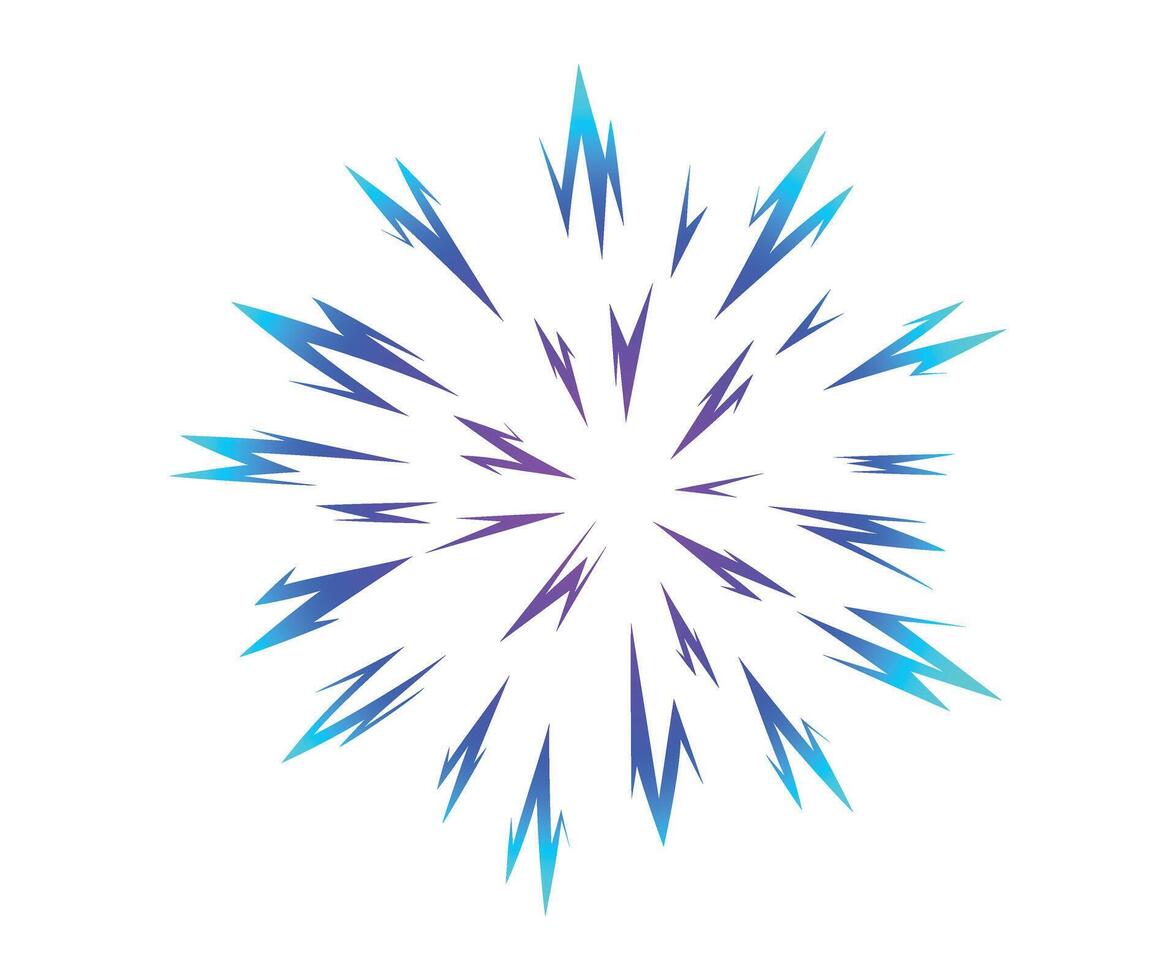 Colorful Starburst. Bomb gradient blast . Big explosion. Abstract comic book explosion flash. Flash beam explosion flash glow Anime. graphic illustration vector