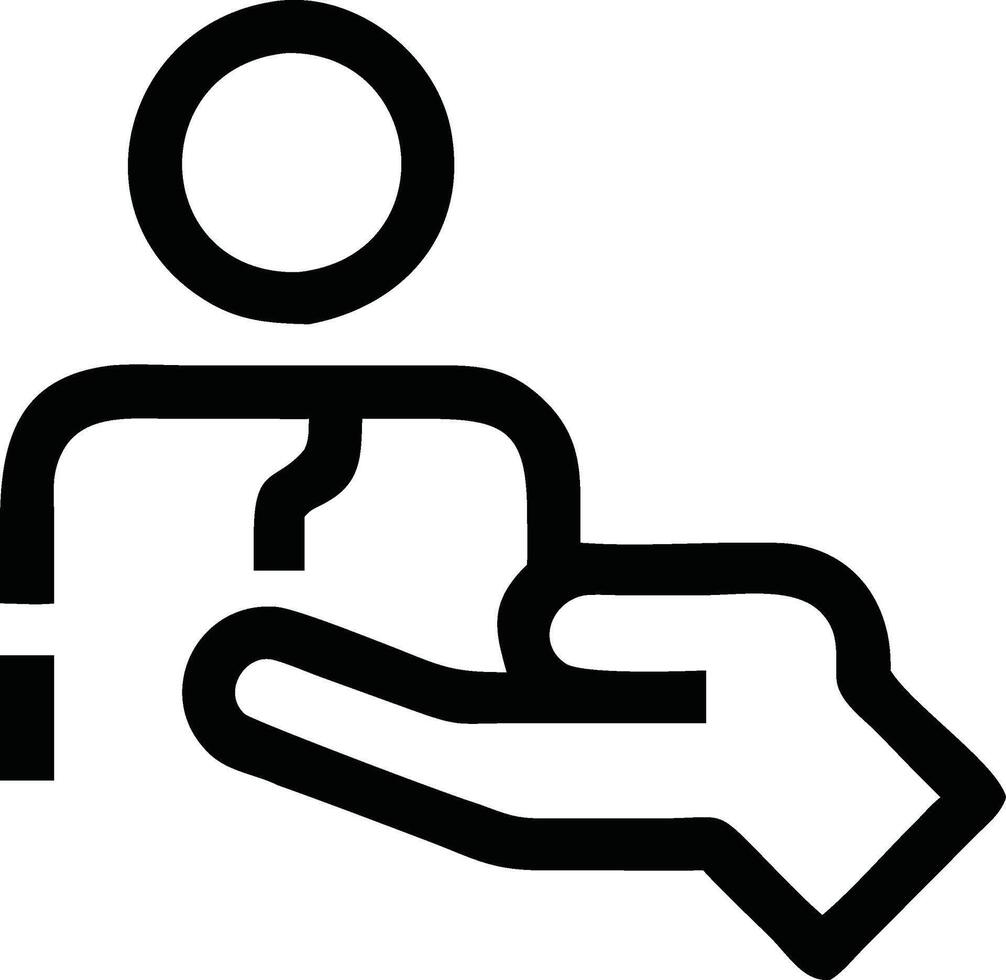 Help icon on white background vector