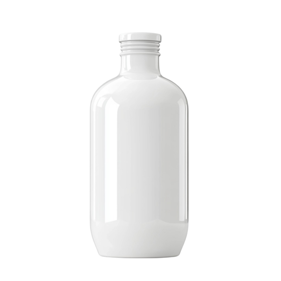 White Bottle with Cap png