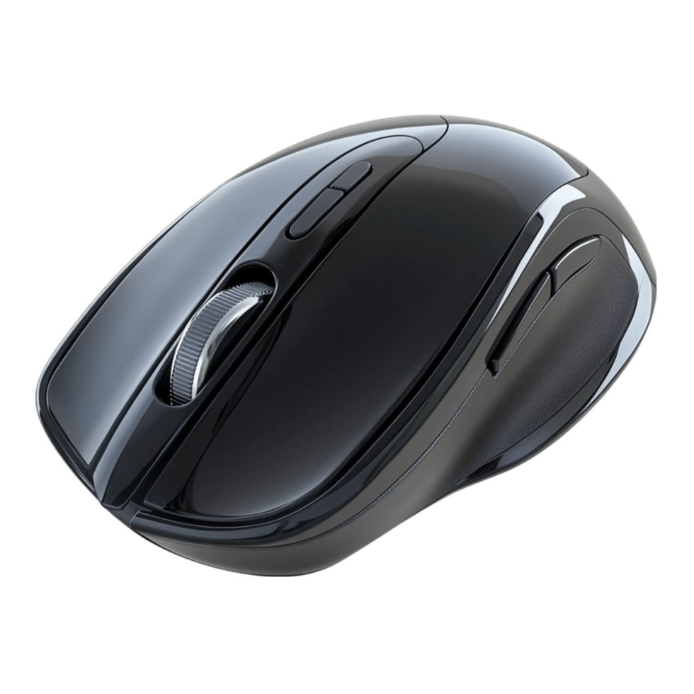 Black Computer Mouse png