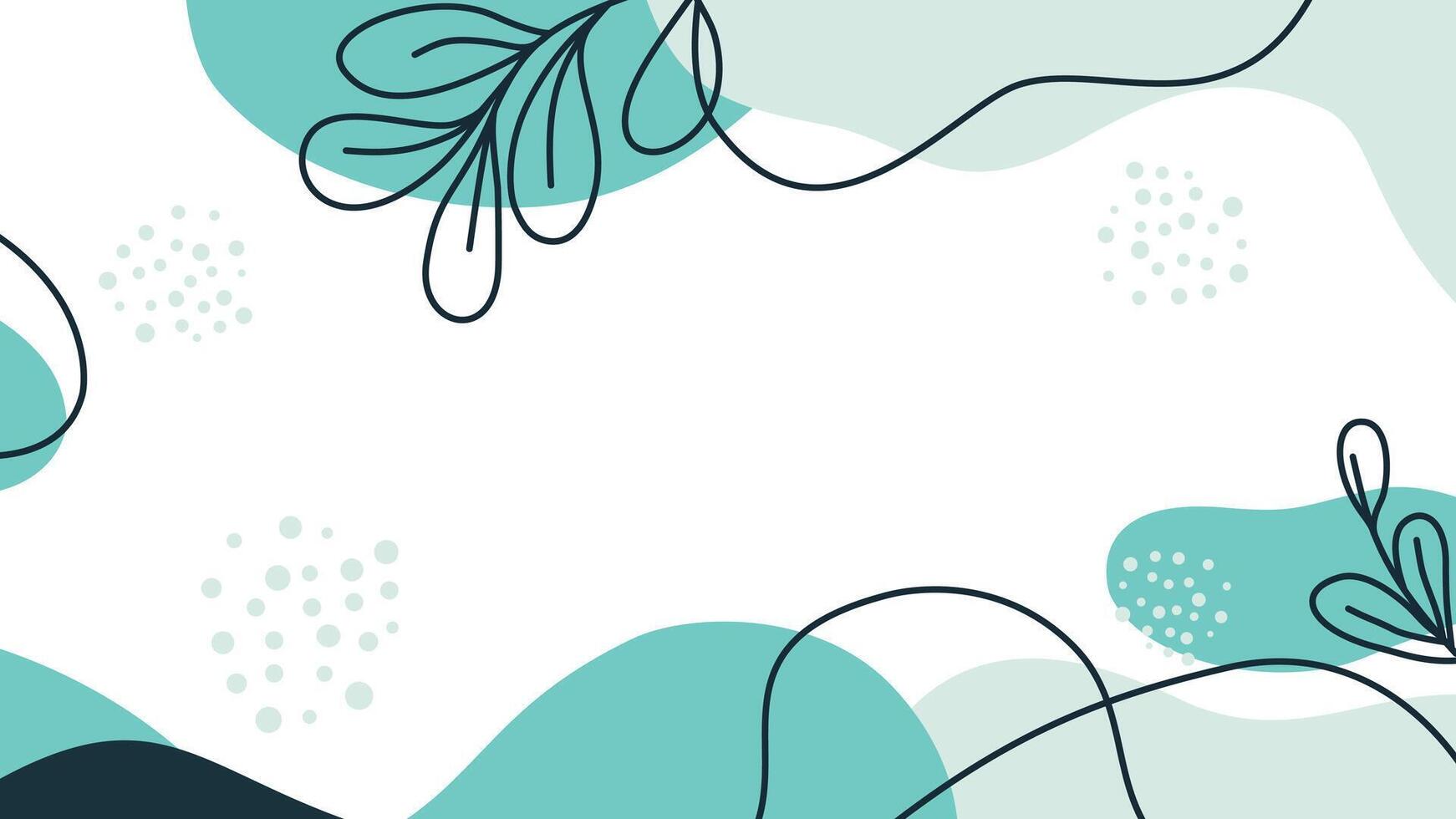 Hand drawn floral seamless pattern abctract background graphic vector