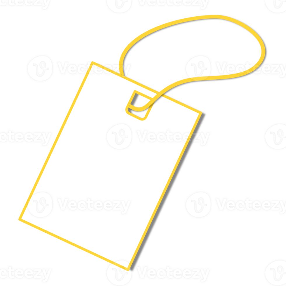 blank price tag png