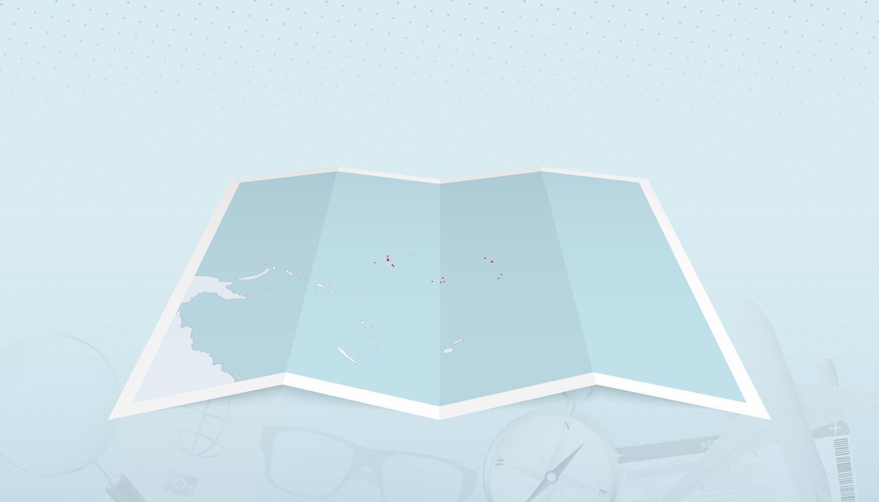 Map of Kiribati with the flag of Kiribati in the contour of the map on a trip abstract backdrop. vector