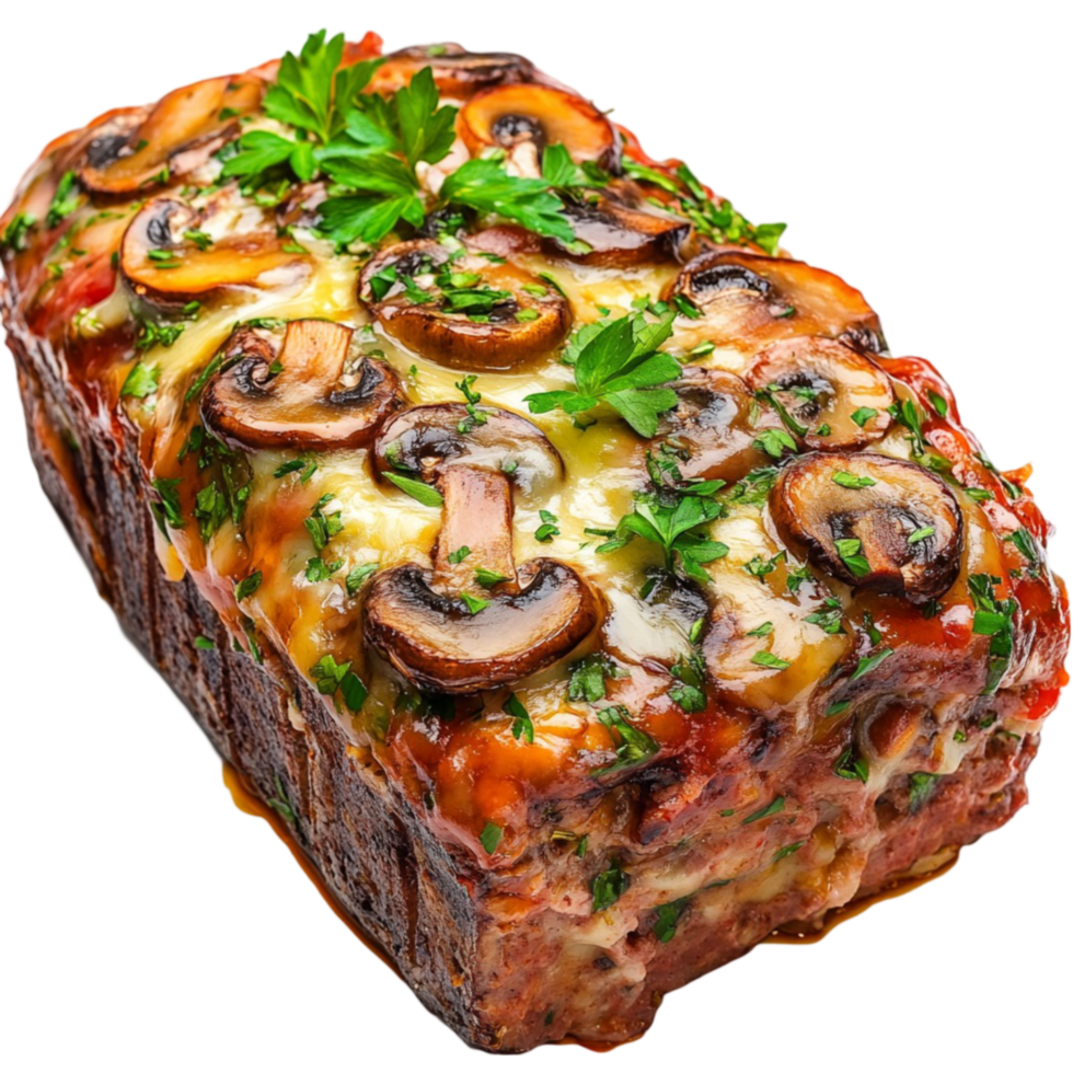 Meatloaf with Jalapenos and Cheese png
