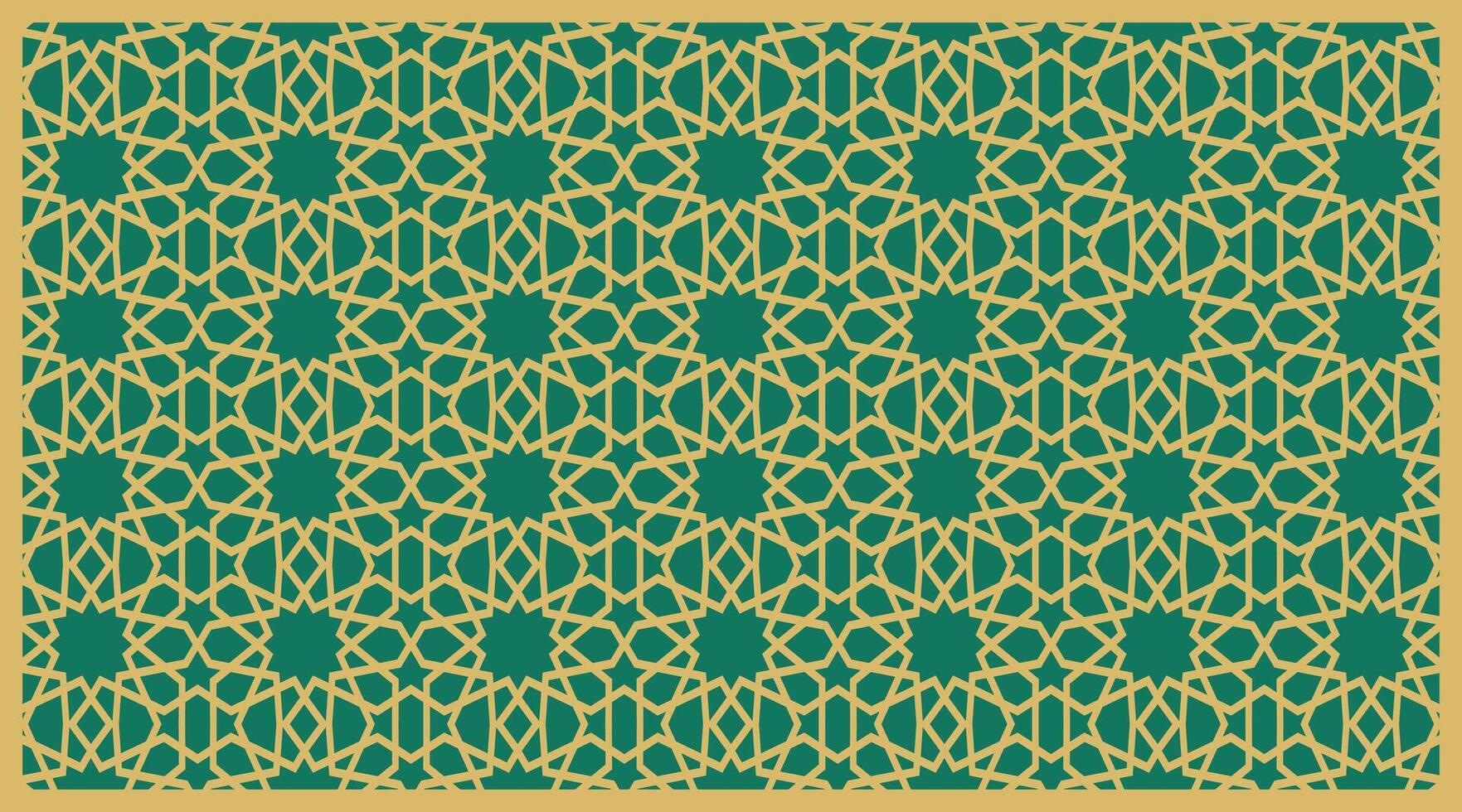 Islamic Geometric Pattern template design vector