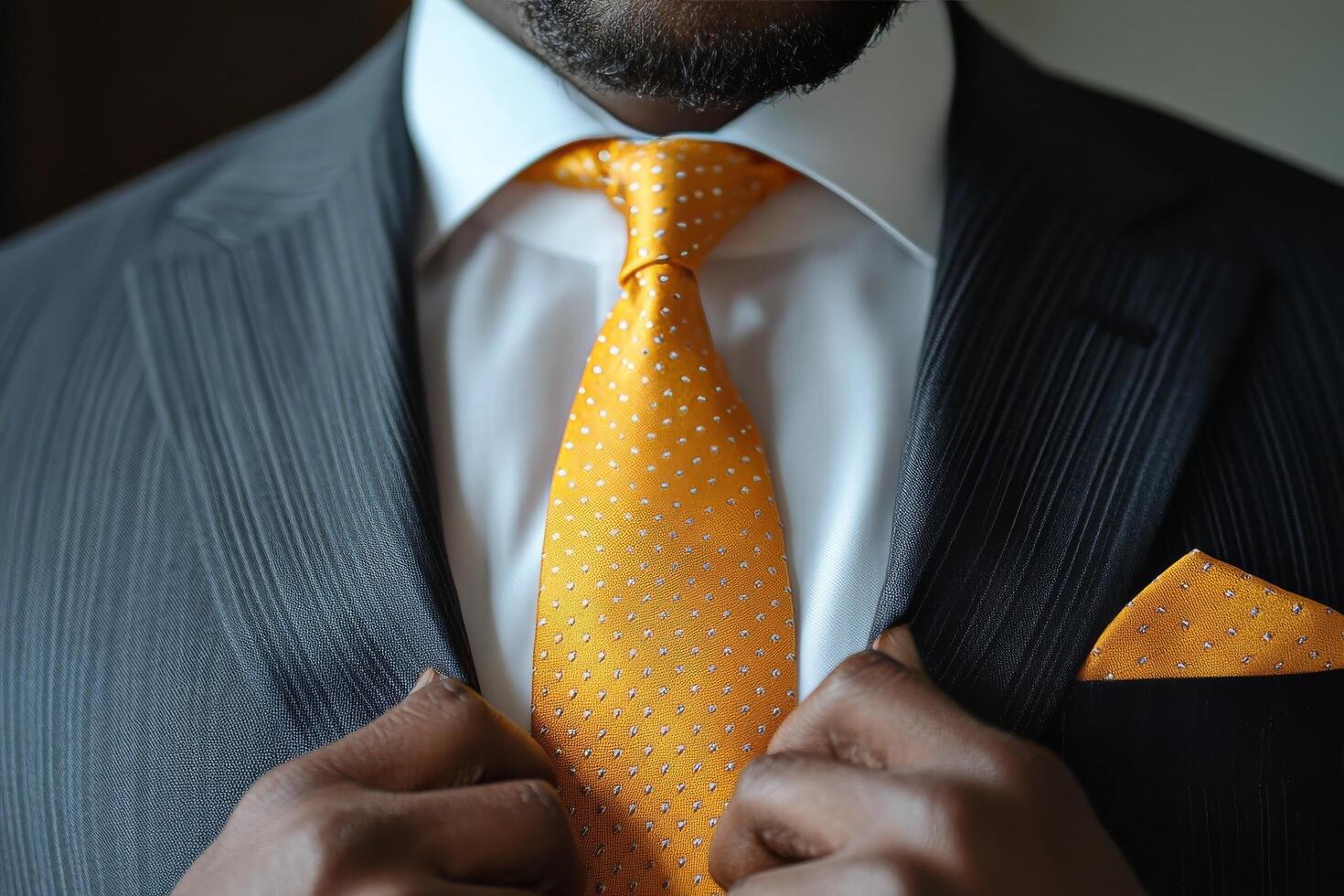 A man wearing a suit photo