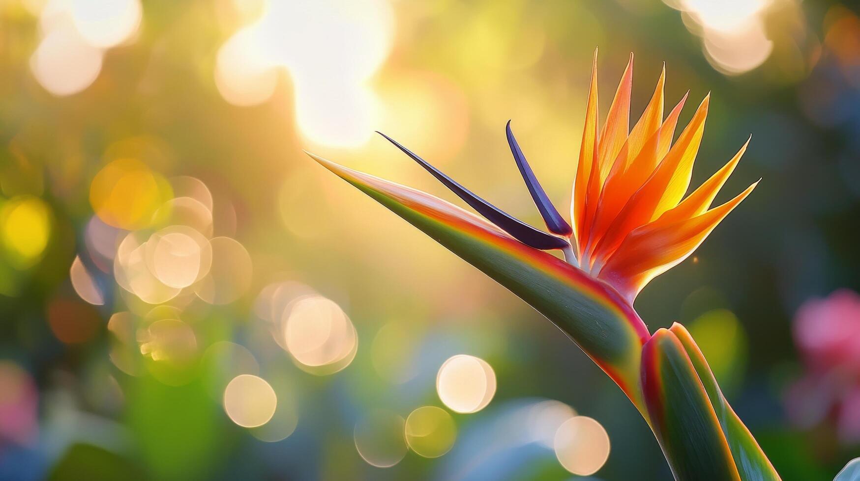 Bird of paradise flower photo