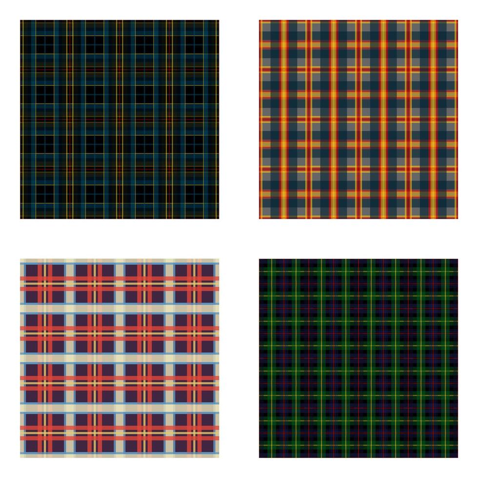 plaid checkered seamless pattern background for printing and decorative vector