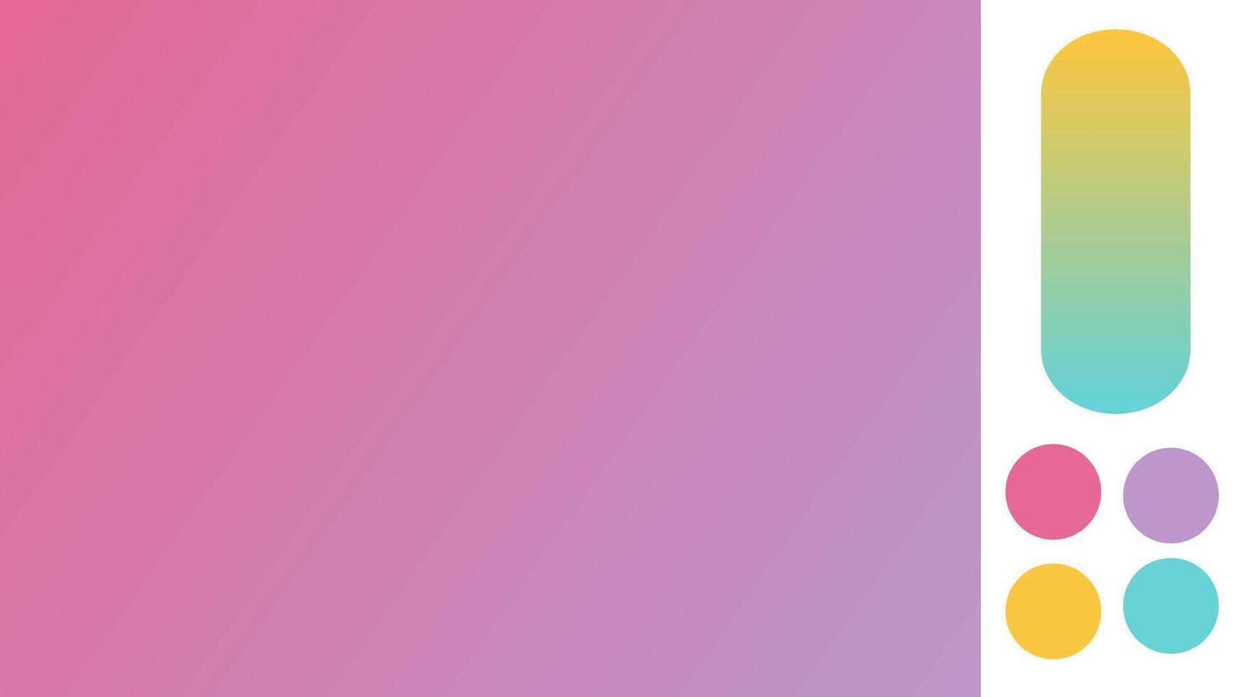 Hot Pink, Lilac, Gold, Cyan gradient background with light blurred pattern. Abstract illustration with gradient blur design. Blurred colored abstract background. Colorful gradient illustration vector