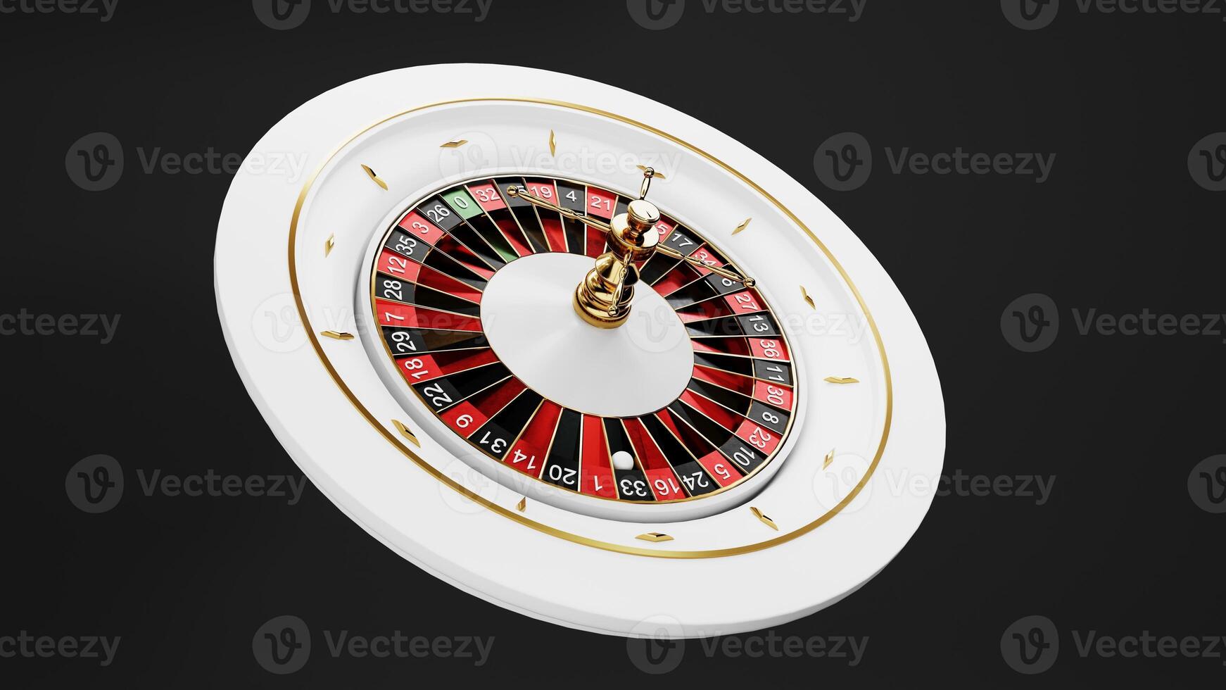 Casino roulette on dark black background for online casinos and mobile gambling applications, poker - winner, wealth concept. photo
