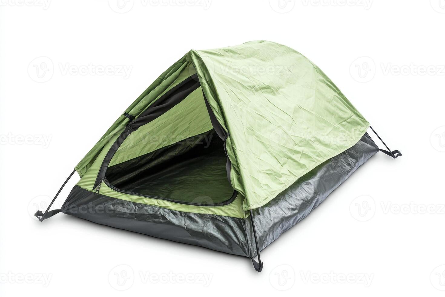 Portable Lightweight Green Camping Tent photo