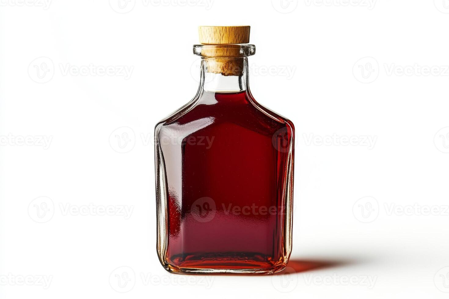 Elegant Red Drink Bottle photo