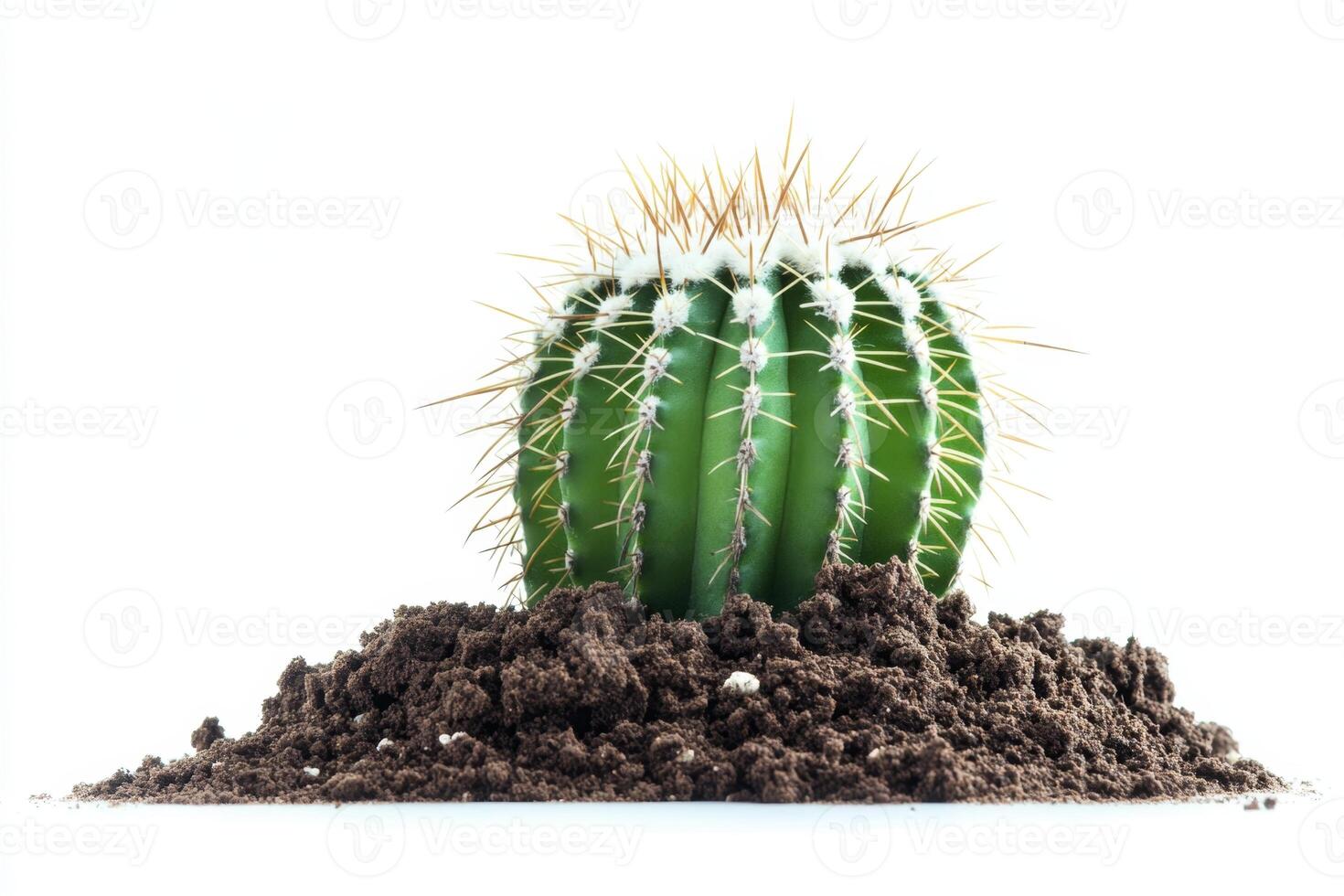 A Stunning Cactus in the Earth photo