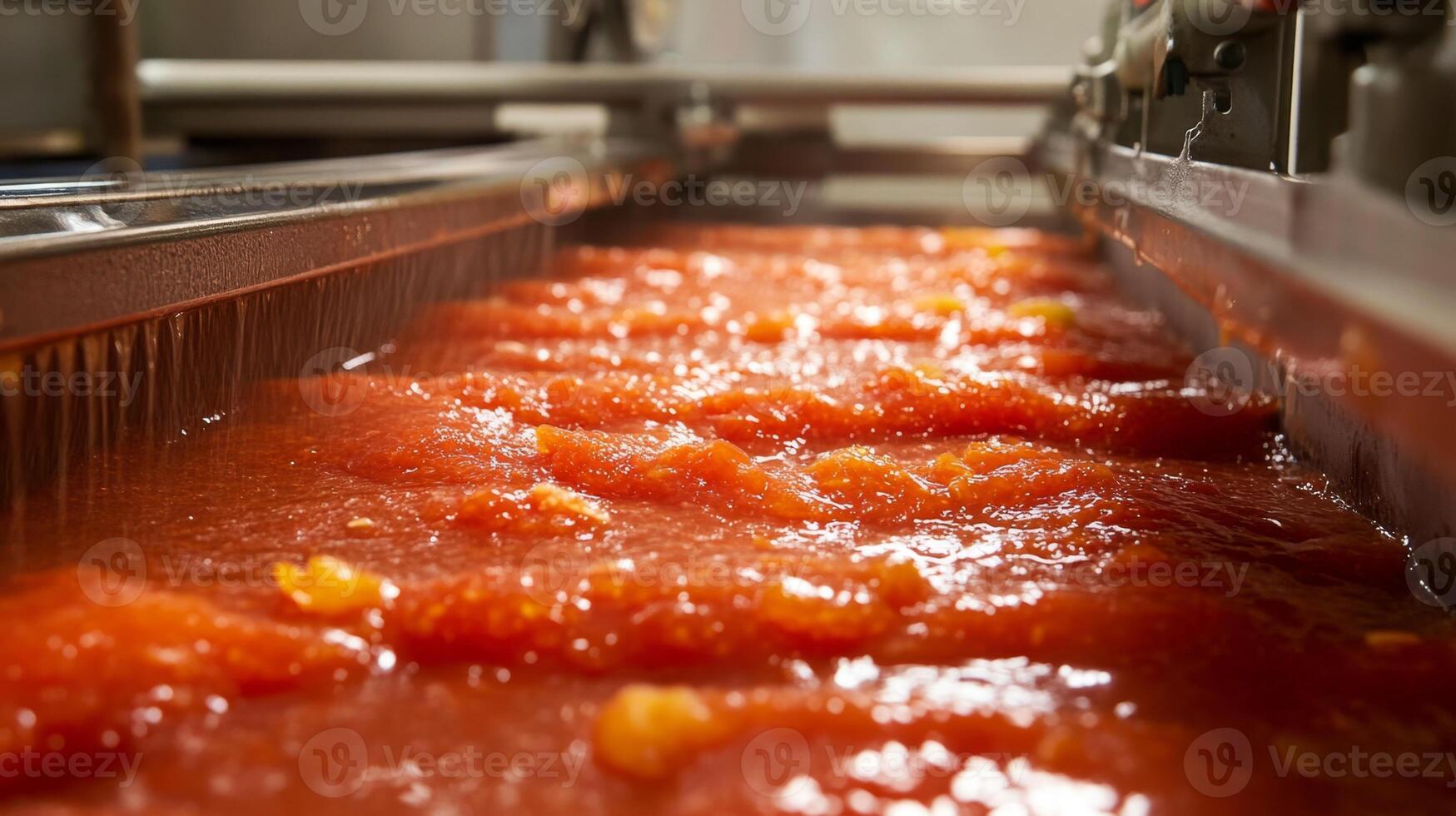 Tomato Sauce Production Line - Industrial Food Processing photo