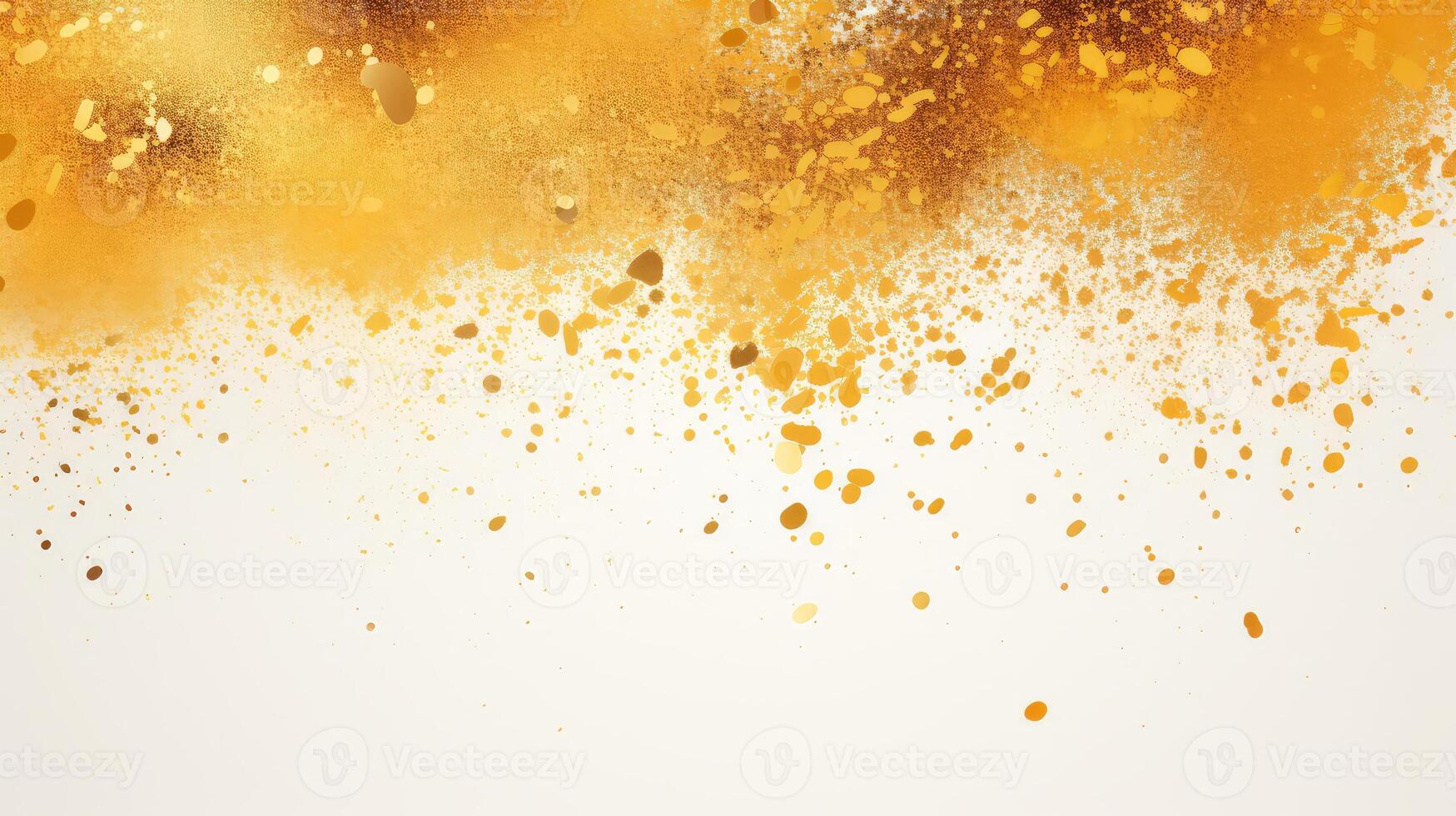 celebratory gold glitter splatter photo