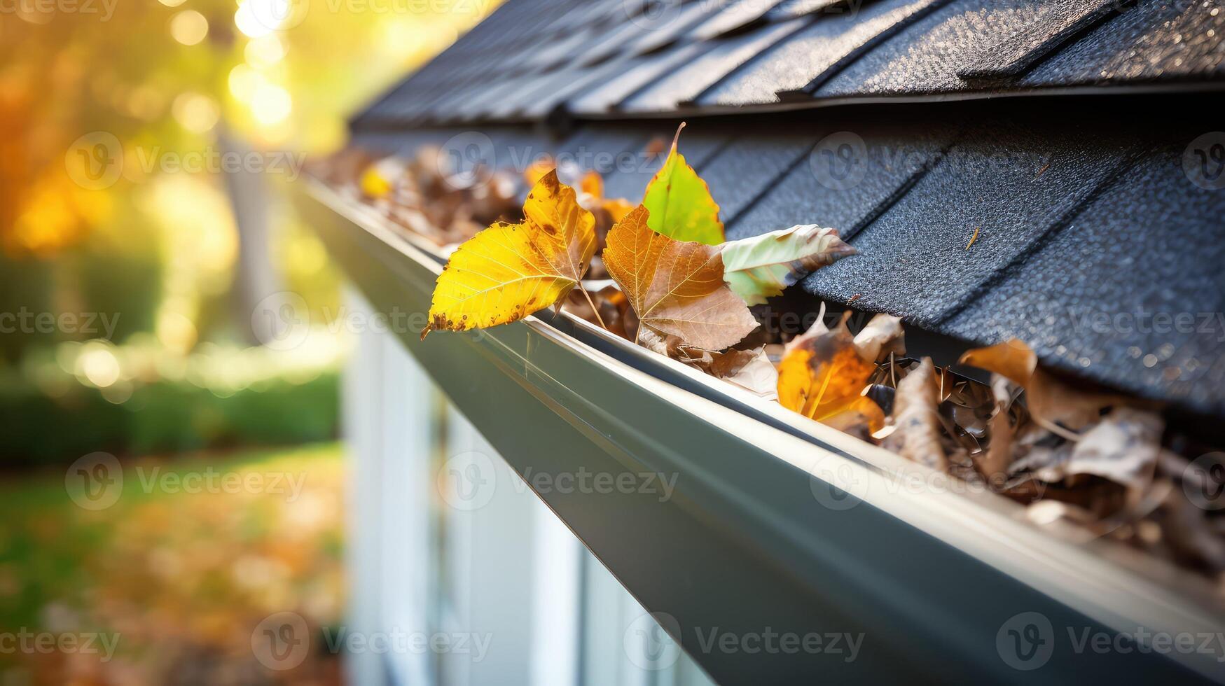 guards new house gutter photo