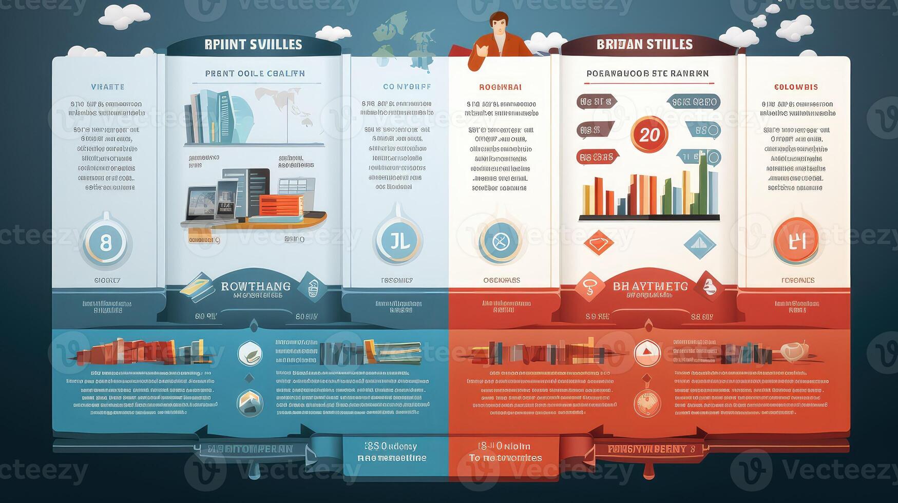 publishing book infographic photo