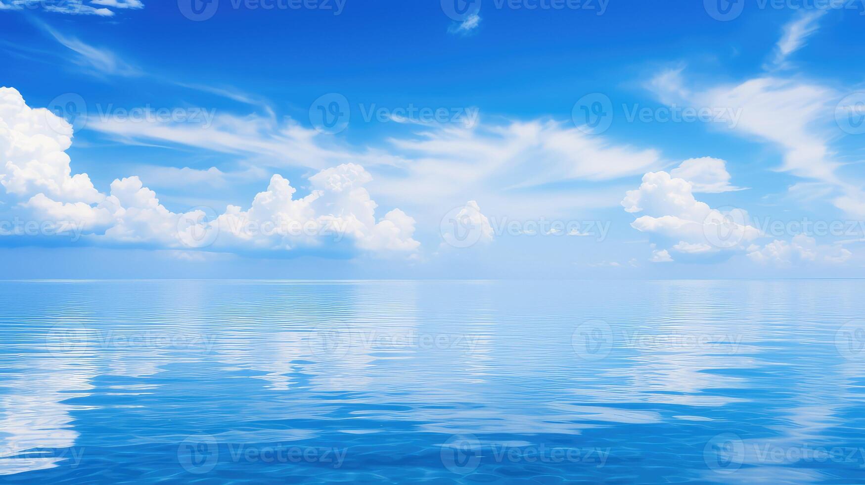 sky cobalt blue background photo