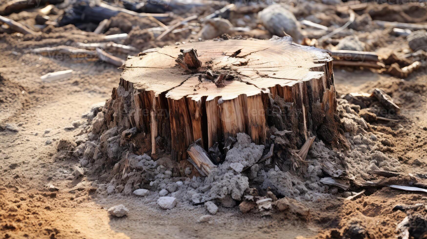 timber tree cut photo