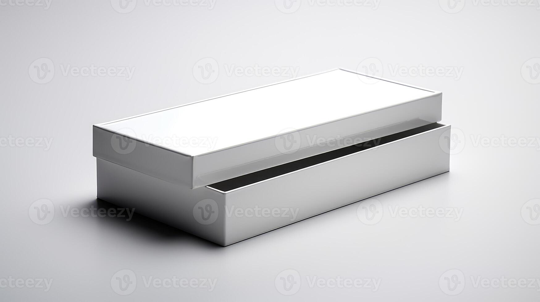 metallic blank box photo