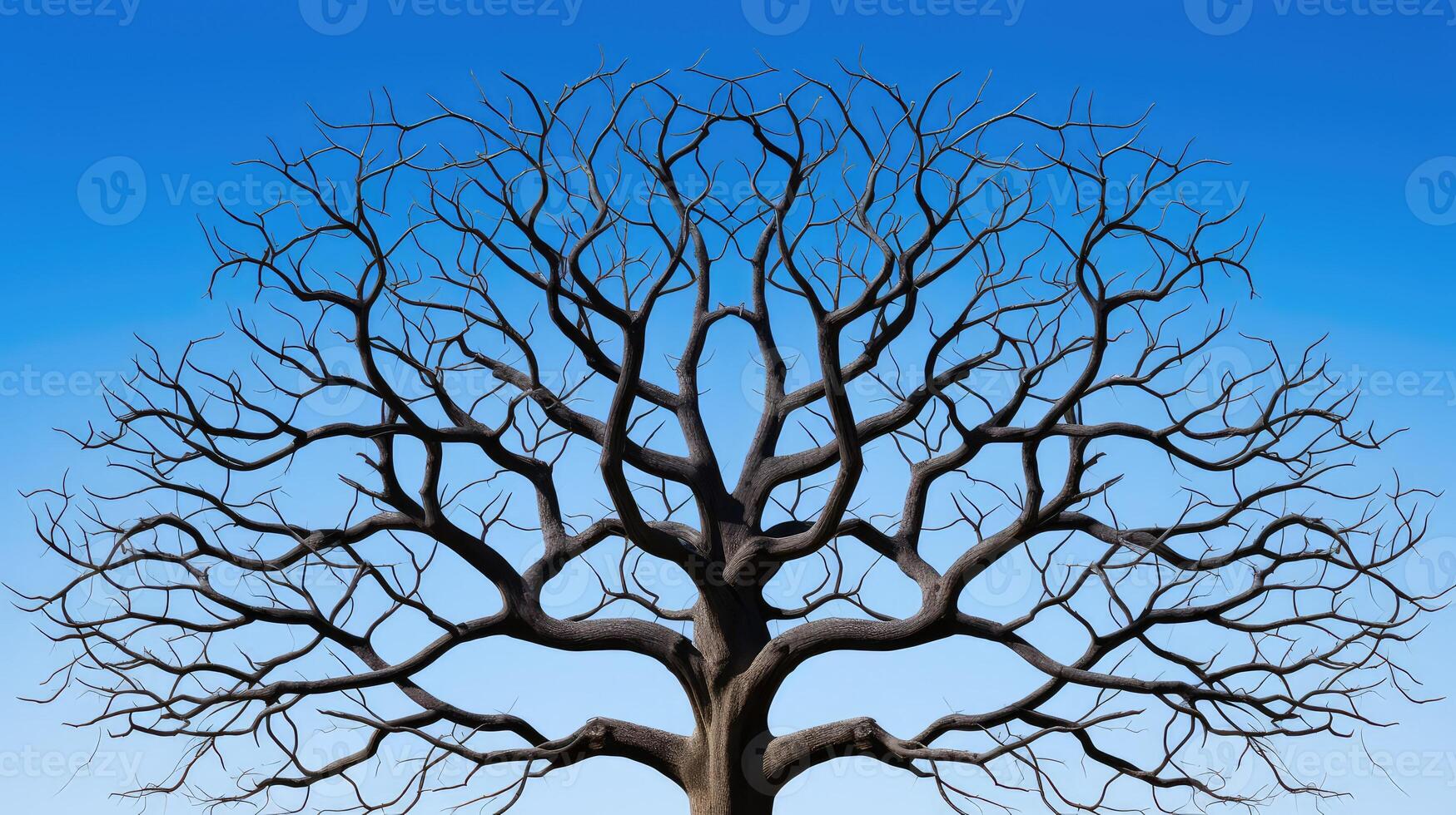 contrast geometric tree photo