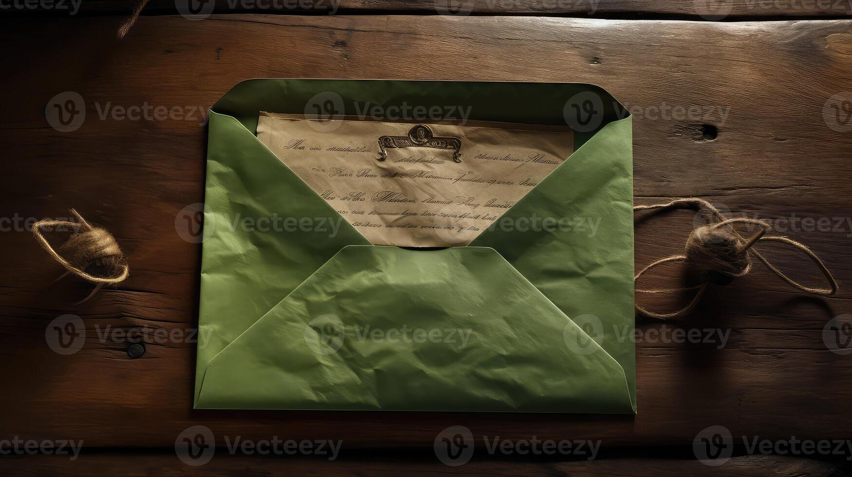 texture green envelope photo