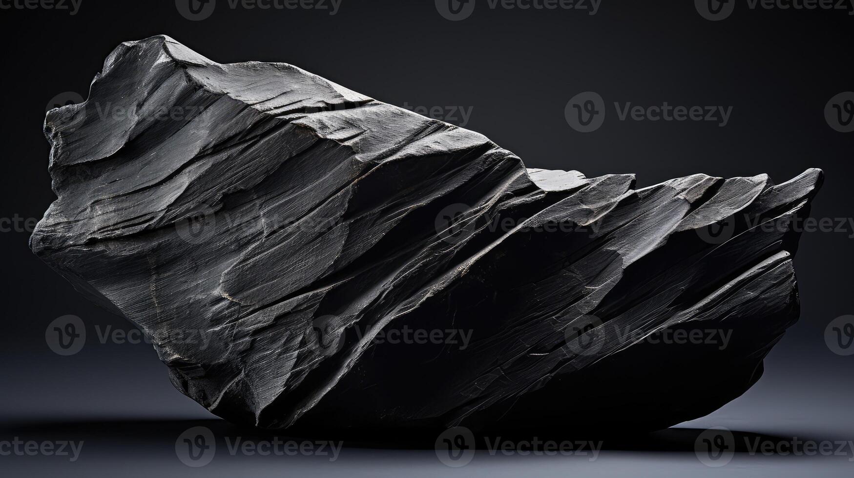 natural black stone texture photo