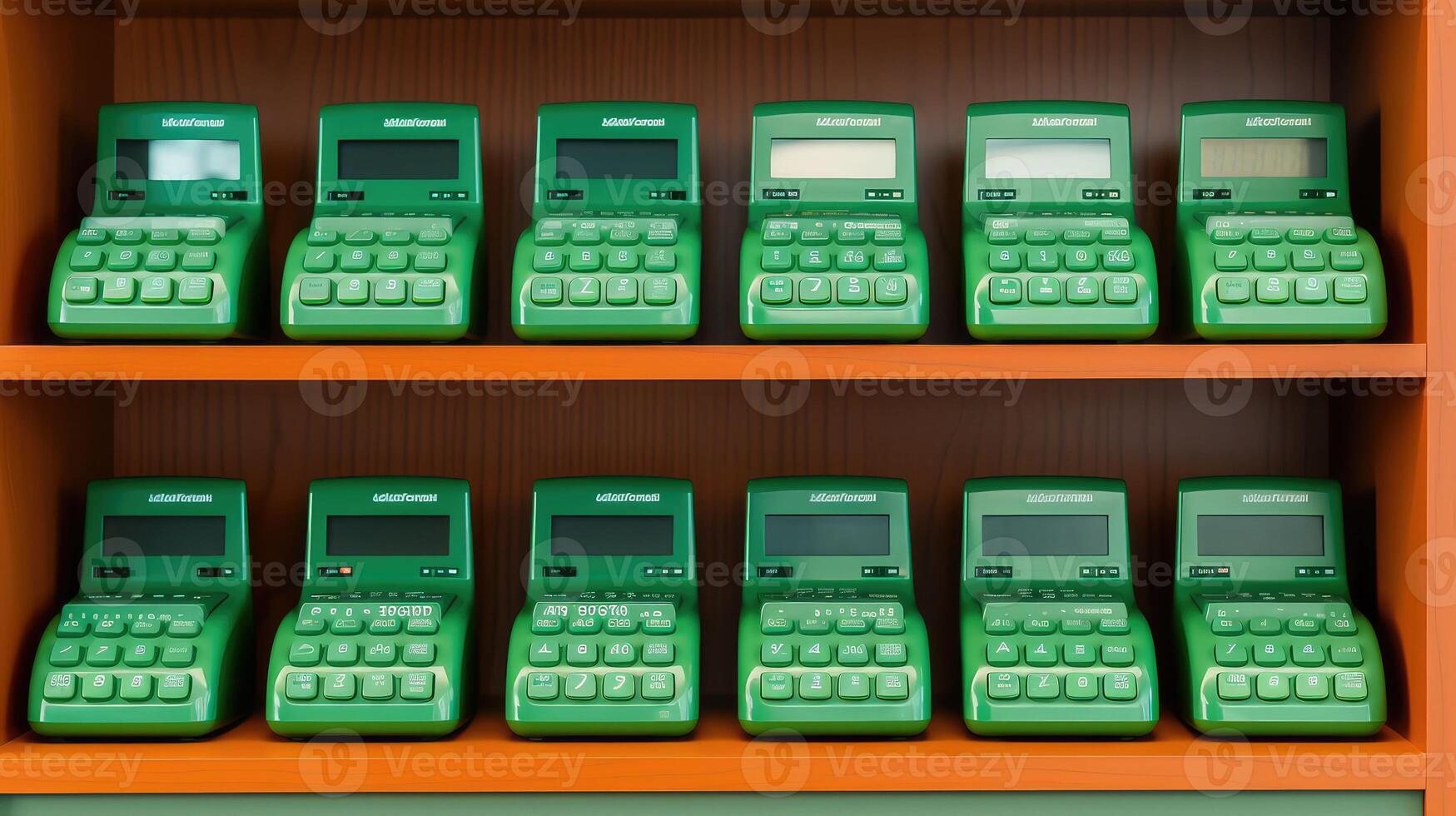 functionality green calculator photo