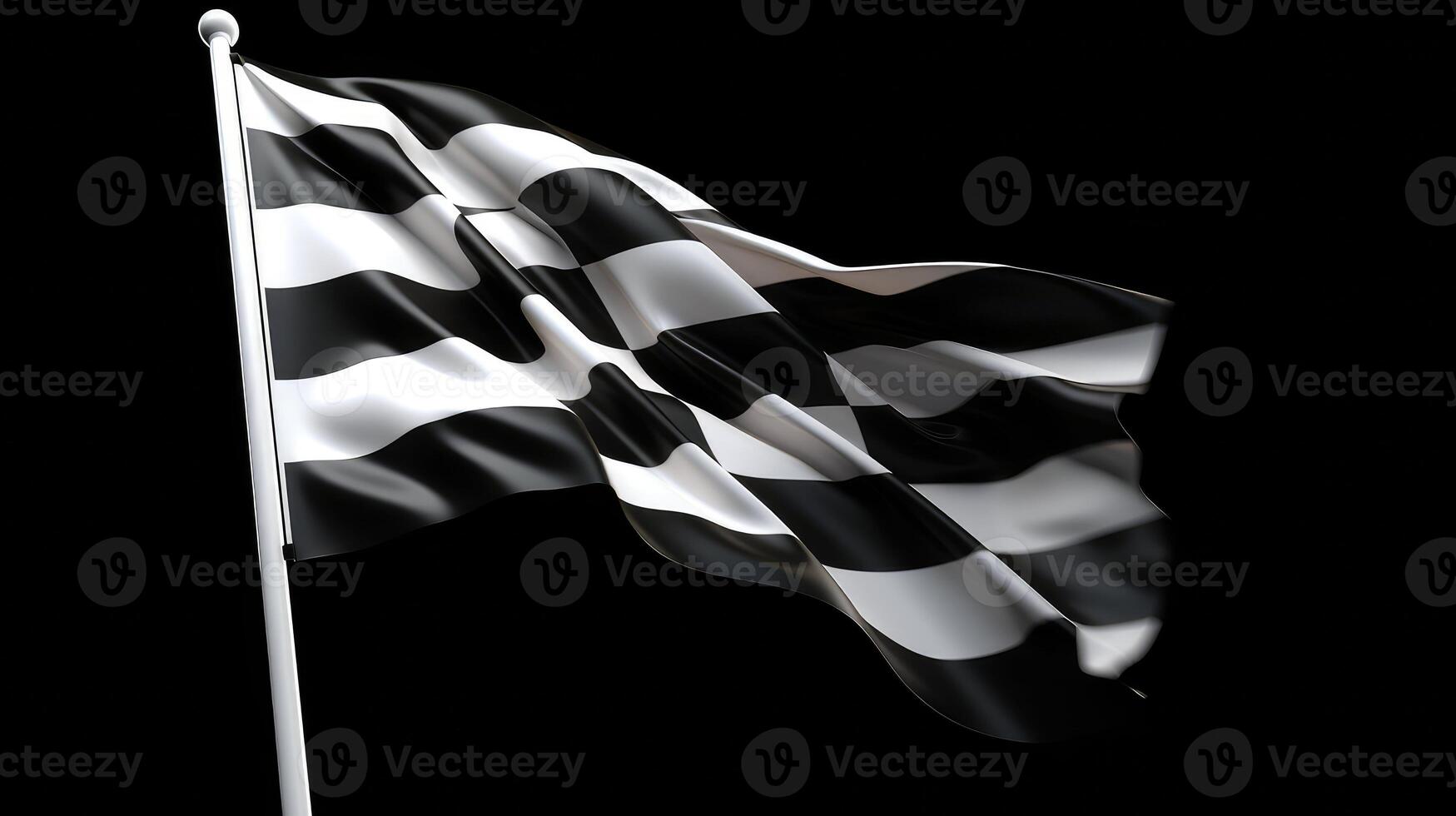 flag black straw photo