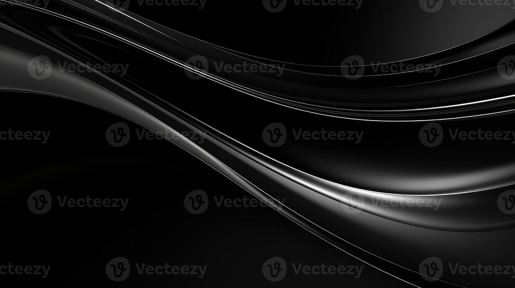 reflecting glossy black background photo
