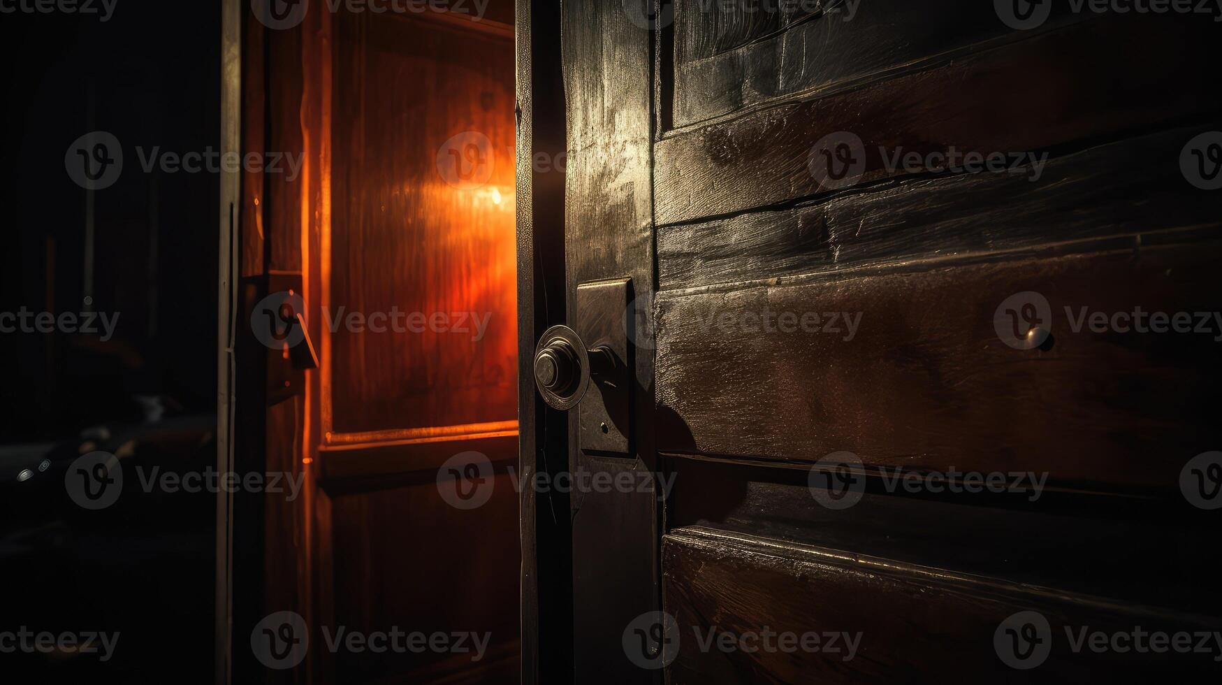 metal door closing photo