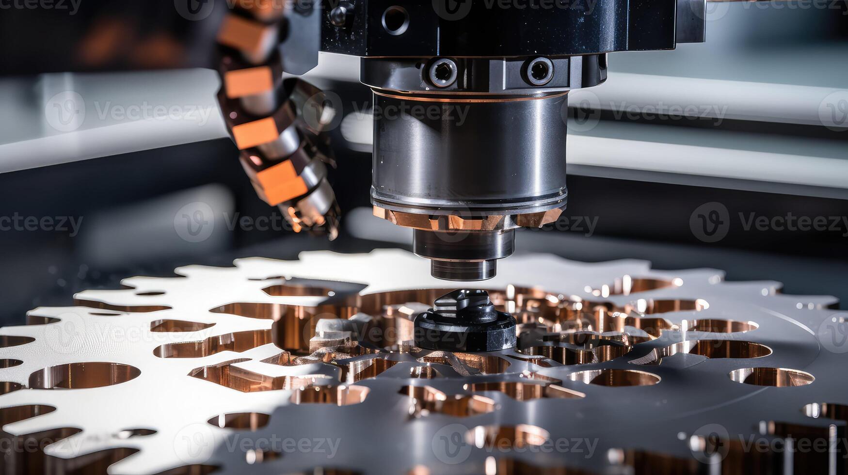 precision cnc metal cutting photo