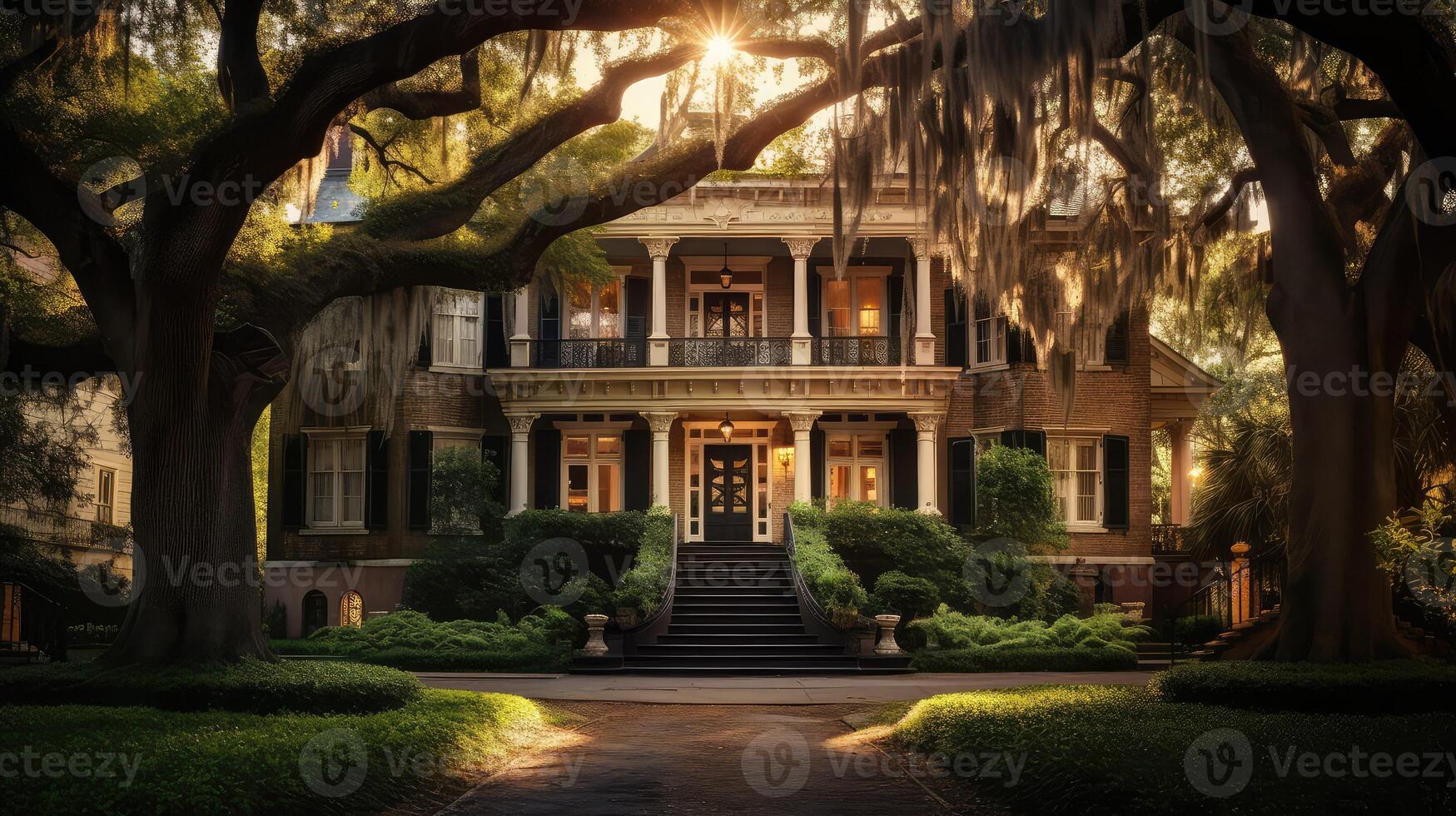 lawn savannah houses photo