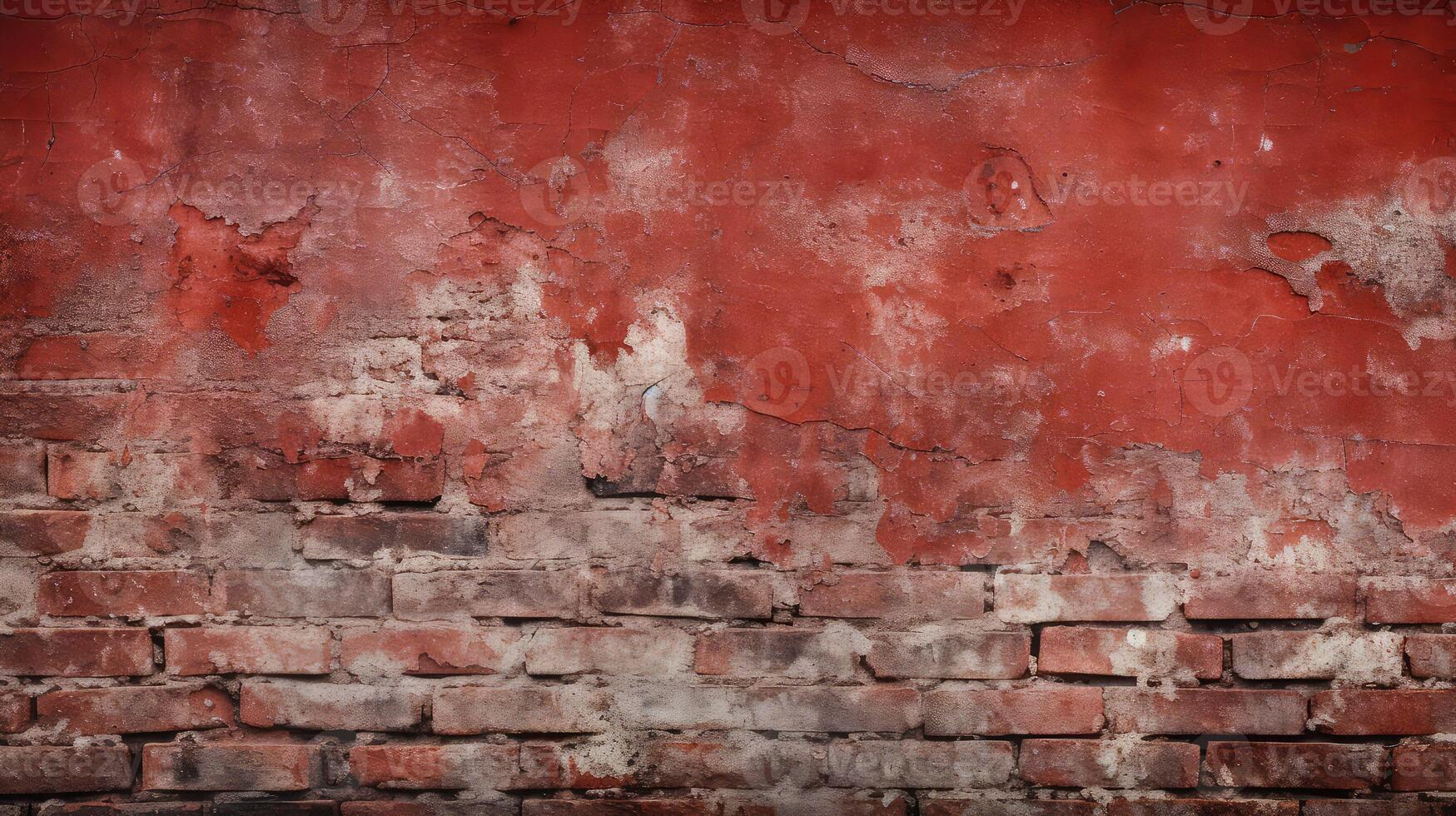 peeling grunge texture red photo