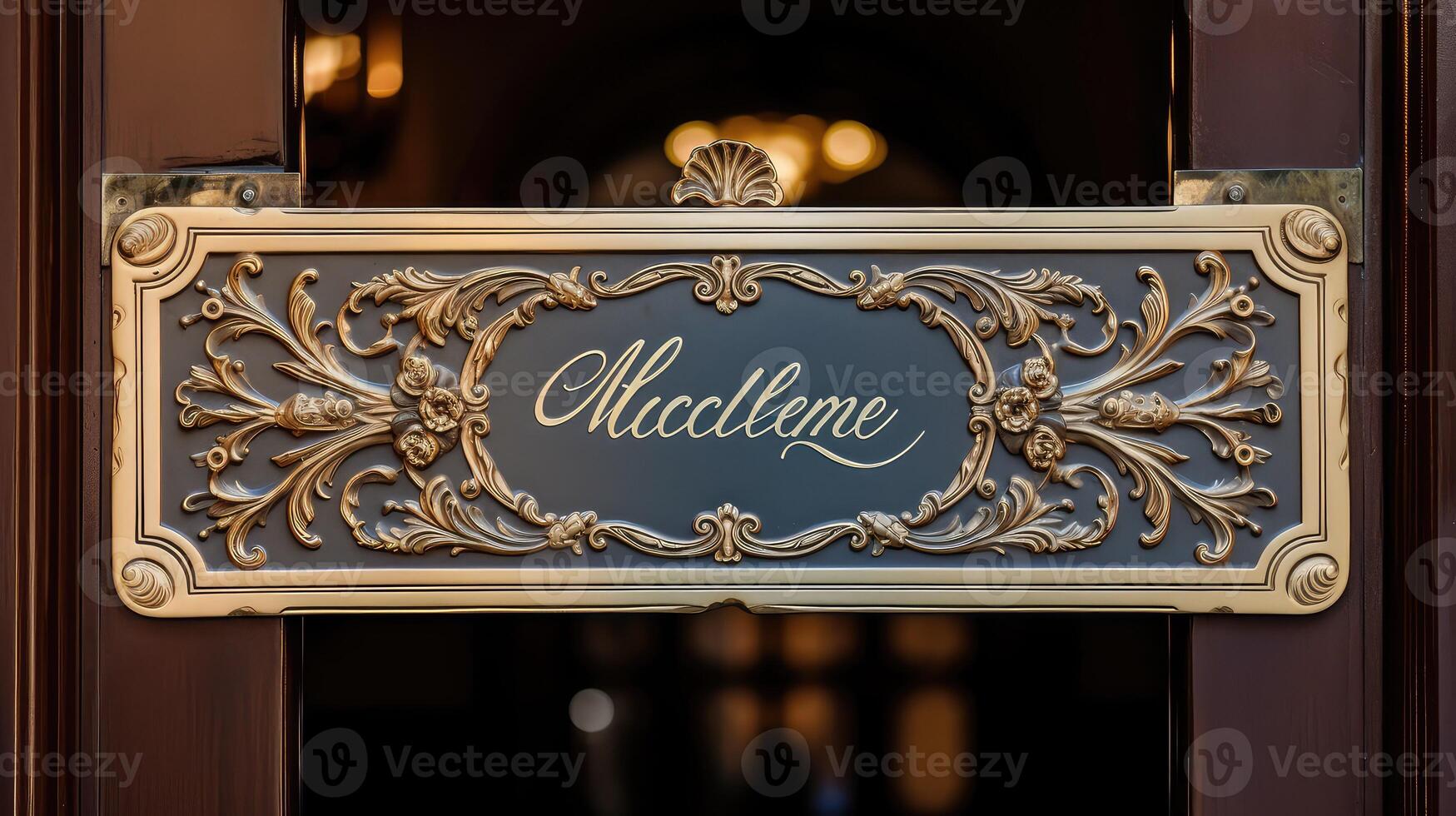 elegant door signs photo