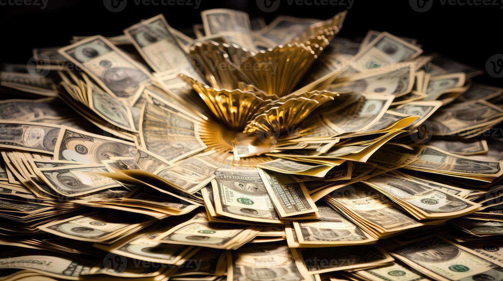 investment cash gold photo