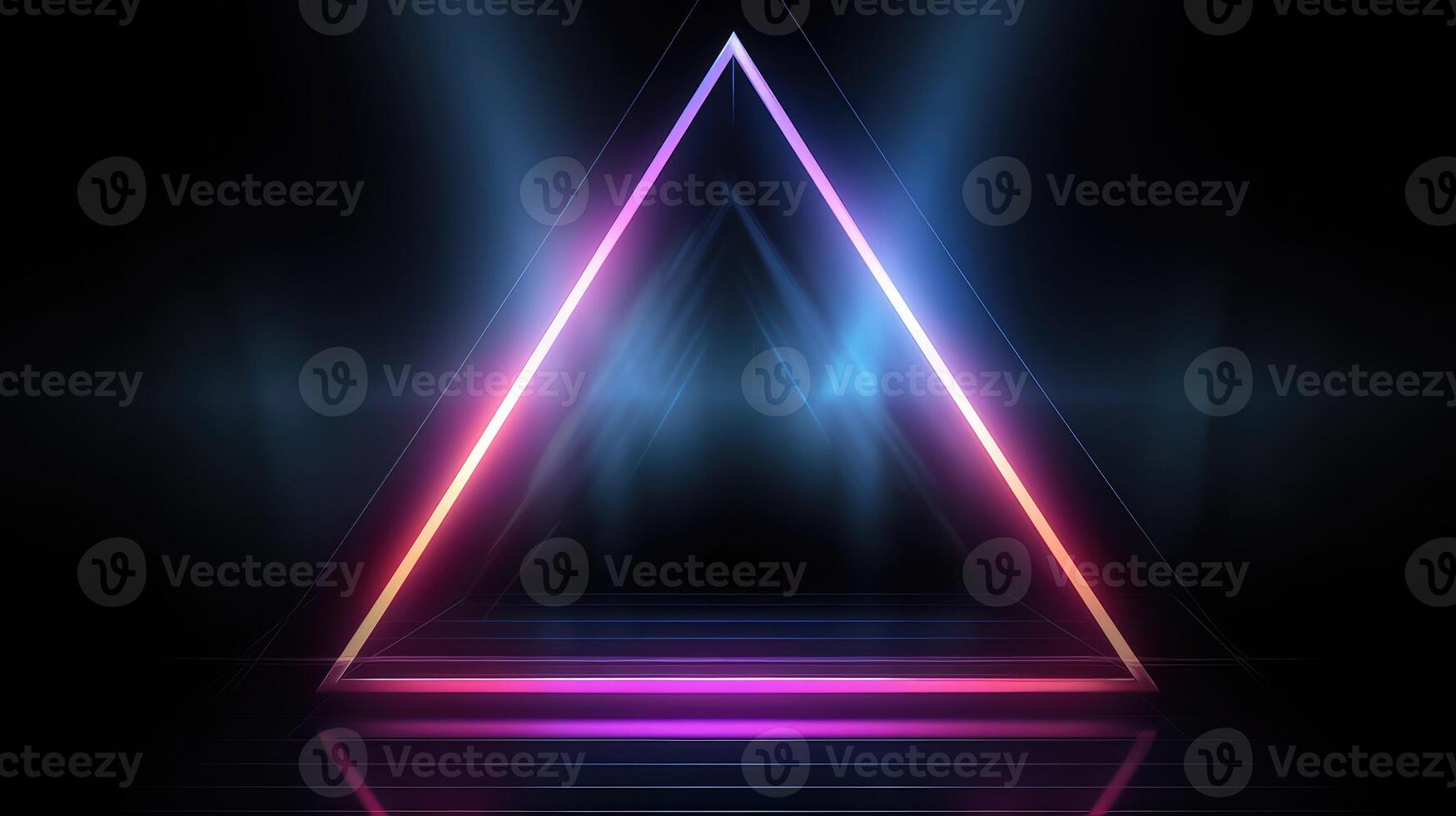 texture neon triangle background photo