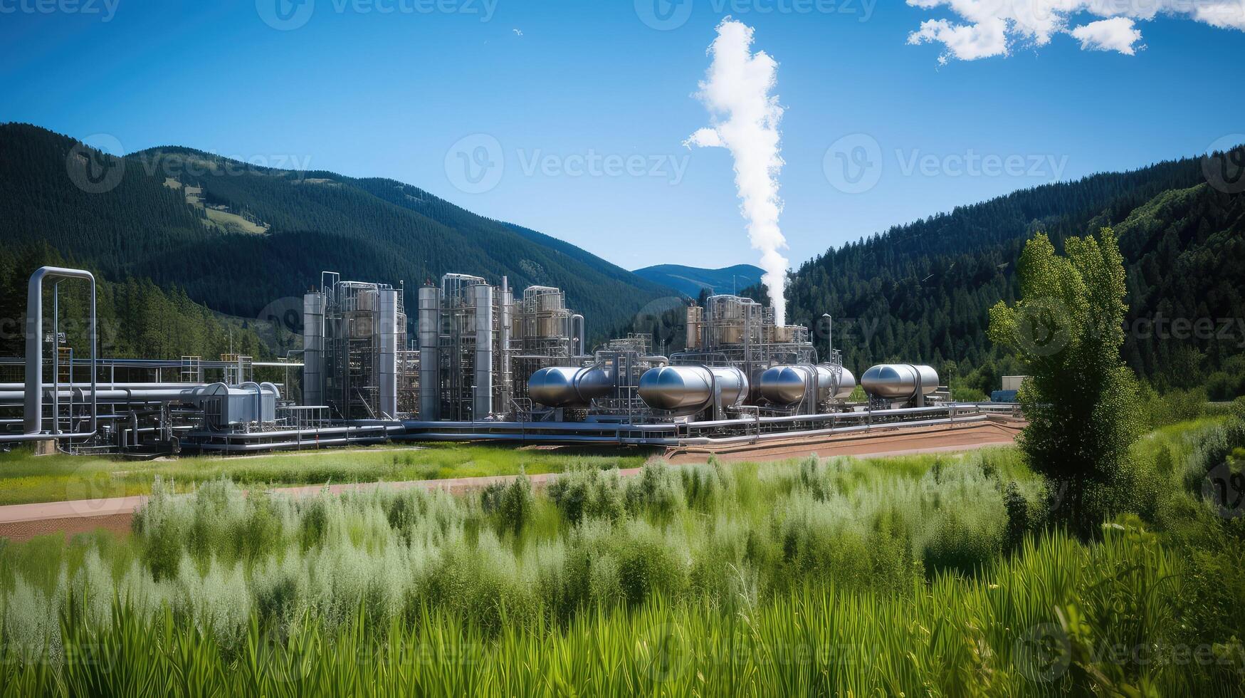 energy geothermal plant photo