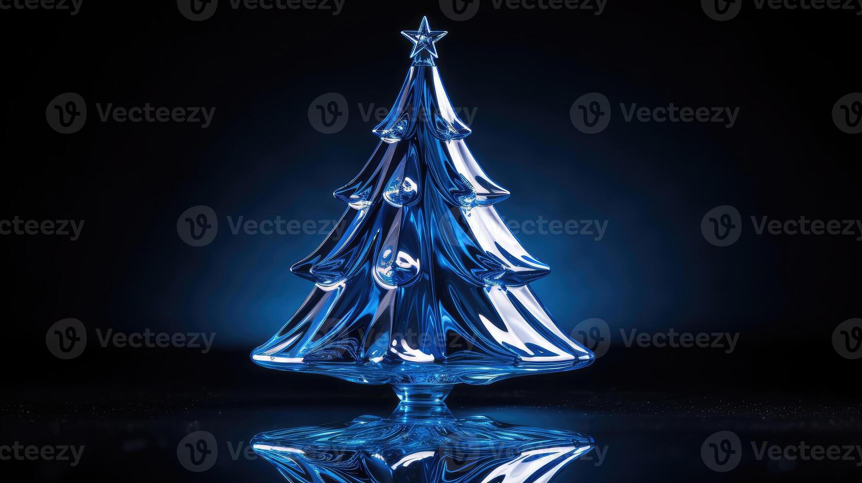 ornament christmas tree black photo