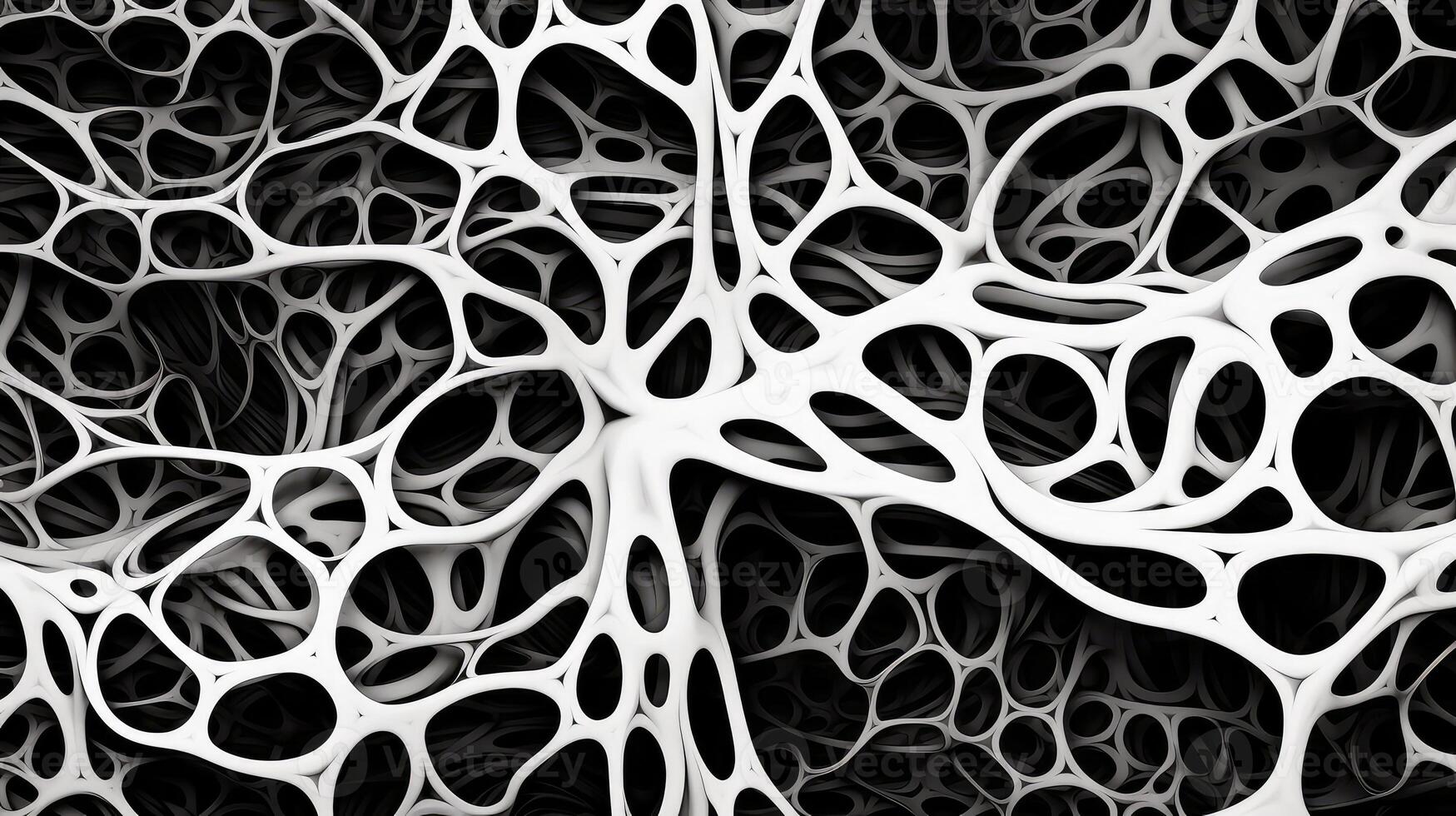 neural brain black white photo