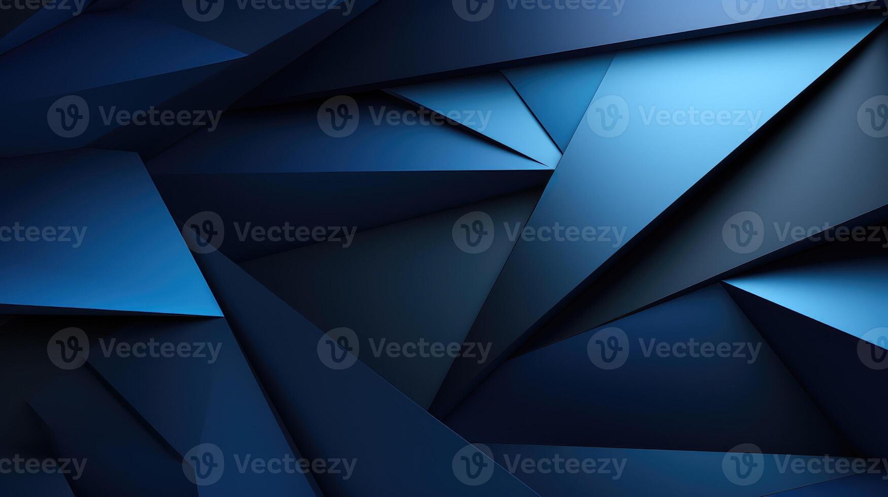 dark blue abstract shapes photo
