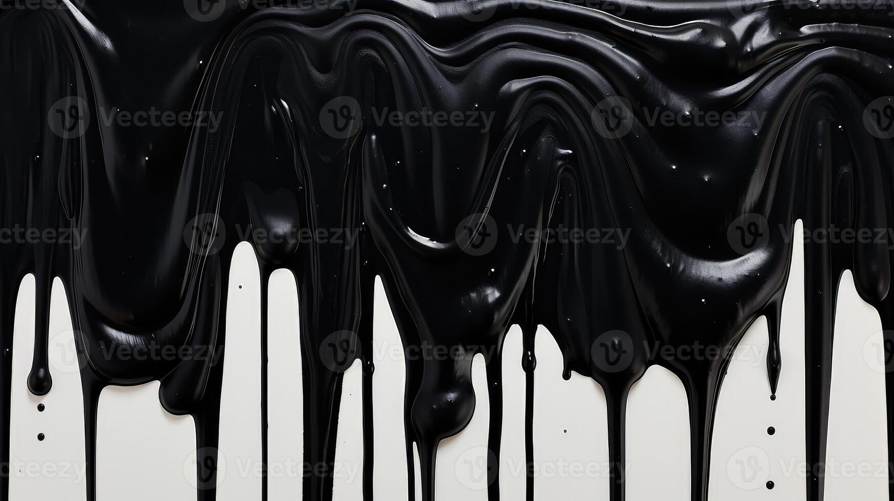 canvas black paint dripping photo