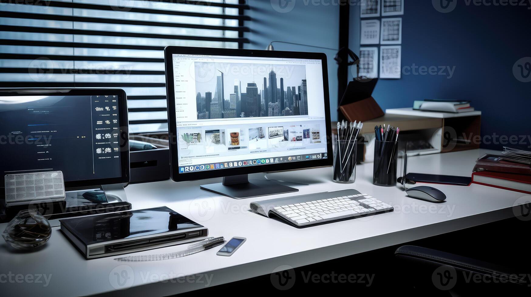 mouse office desktop computers photo