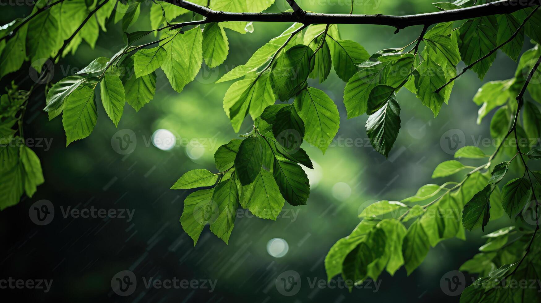 sway elm leaves photo